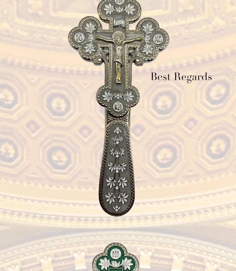 orthodox church Beste Grüße 2021 Orthodoxe Segen Kreuz Kirche Dekoration Orthodoxe Kreuz Kreuz Ornament Katholischen Decor Orthodoxe Hand Kreuz – Detail 6