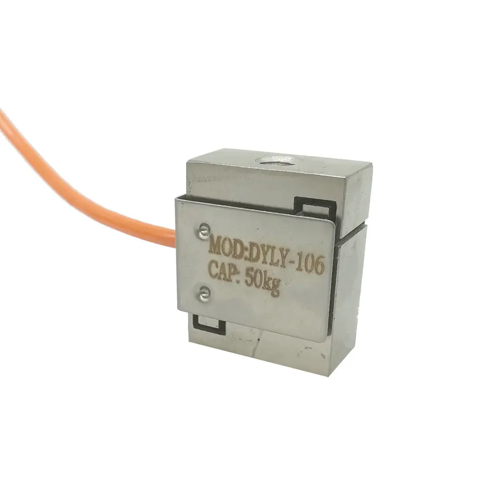 50kg Miniature S Beam Load Cell Force Measuring Sensor DYLY-106