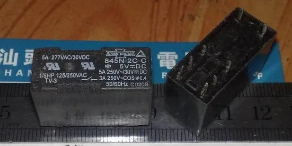 Реле 845N-2C-C 5VDC 845-2C-5V