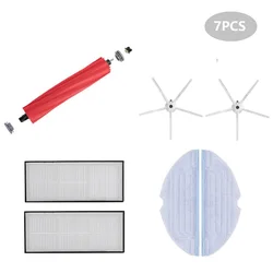 Oryginalny Roborock S70 S75 S7 gumowa szczotka główna szczotka boczna wibrująca ścierka do mopa zmywalne filtry Hepa do odkurzacz automatyczny