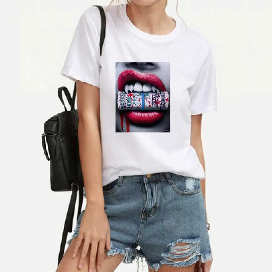 Personalized Lips Iron-On Transfer For Clothing DIY Washable T-Shirts Heat Transfer Thermal Stickers Fashion Patches On Hoodies