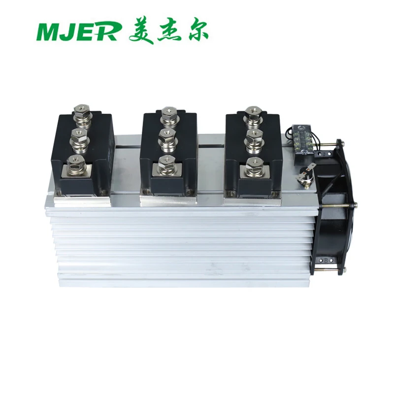 Module de thyristor MTC500A 1600V avec dissipateur de chaleur et ventilateur SCR