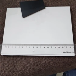 2 stks Lege Sublimatie MDF Foto Plaat 15x20x0.9 cm DIY Gift Afdrukken Sublimatie Inkt Transfer Print