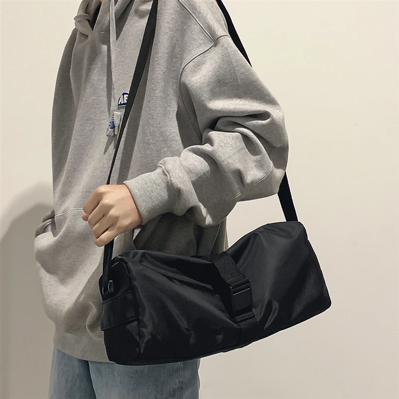 Japanese Messenger Bag Ins Simple Shoulder Bag Couple Casual Shoulder Bag Fashion Brand Bag Wild Bag