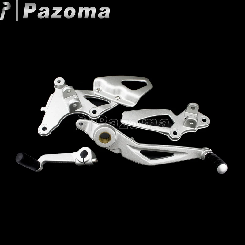 Aluminum Motorbike Gear Shift Lever Brake Shifter Pedal Levers Footrest Kits For BMW R nineT R9T 2014 2015 2016 2017 2018