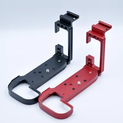 L Bracket For Canon Eos R5 / R6 / R6 Mark II Camera Hot Shoe Vertical Hand Grip Holder Quick Release Plate