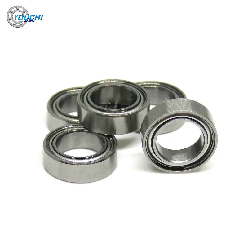 Youchi 10pcs 5x8x2. 5mm SMR85 ZZ Stainless Steel RC Boat Bearings MR85 Z SMR85Z L850Z 5*8*2.5mm Anti-rust bearing