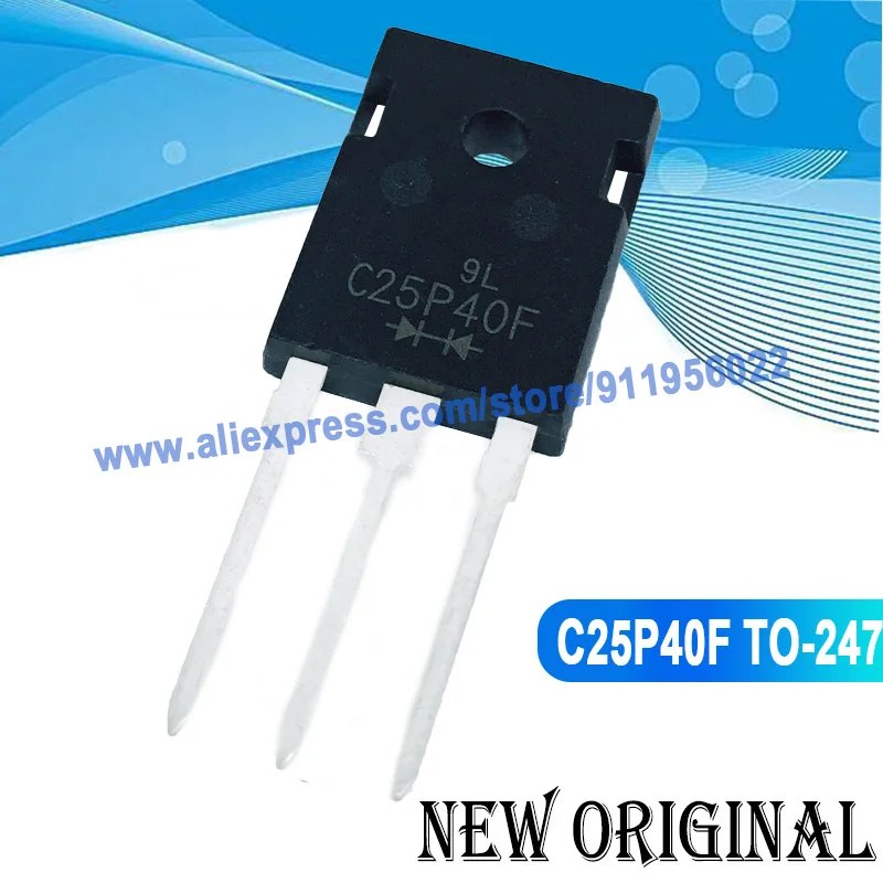 (5 pezzi) C25P40F TO-247 400V 25A
