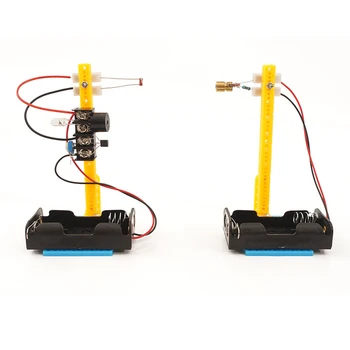 DIY kitleri kızılötesi lazer amaçlı ateş anti-hırsızlık Alarm modülü bilim deney elektronik üretim projesi kök kiti paketi