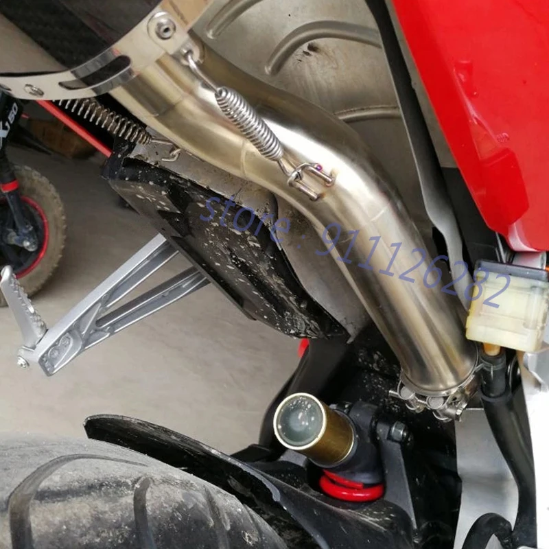 For HONDA CBR600RR F5 CBR1000RR 2003 - 2020 Motorcycle Exhaust Escape Modify Yoshimura Carbon Fiber Muffler With Mid Link Pipe