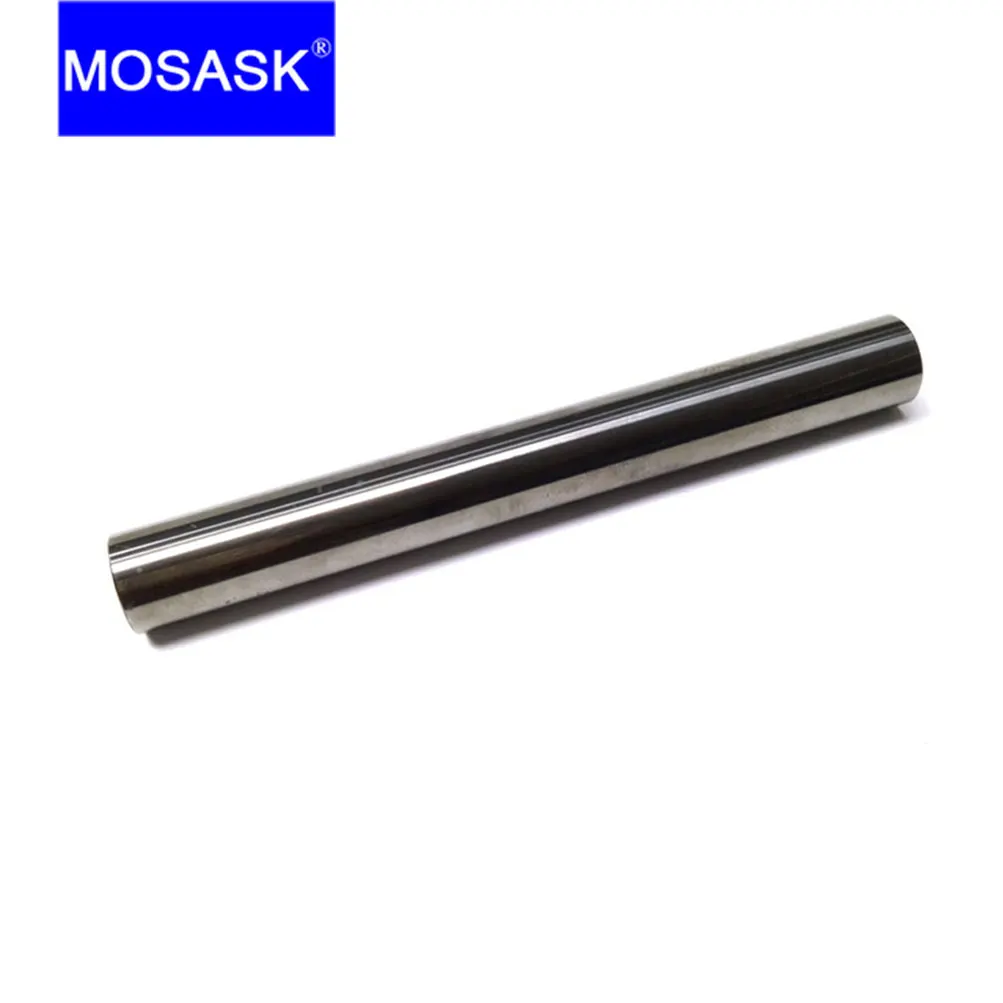 MOSASK 1 sztuk HRC55 WGYBF 100L Dia 3mm 4mm 8mm Presion węglika szlifowania stal wolframowa Bar tokarka CNC okrągły pręt