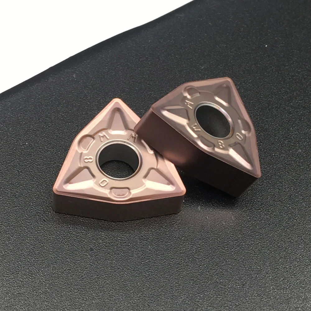 10 Pcs WNMG080408 Mm 1125 Hoge Kwaliteit Externe Draaigereedschap Carbide Insert Bewerking Voor Rvs Draaien Tool