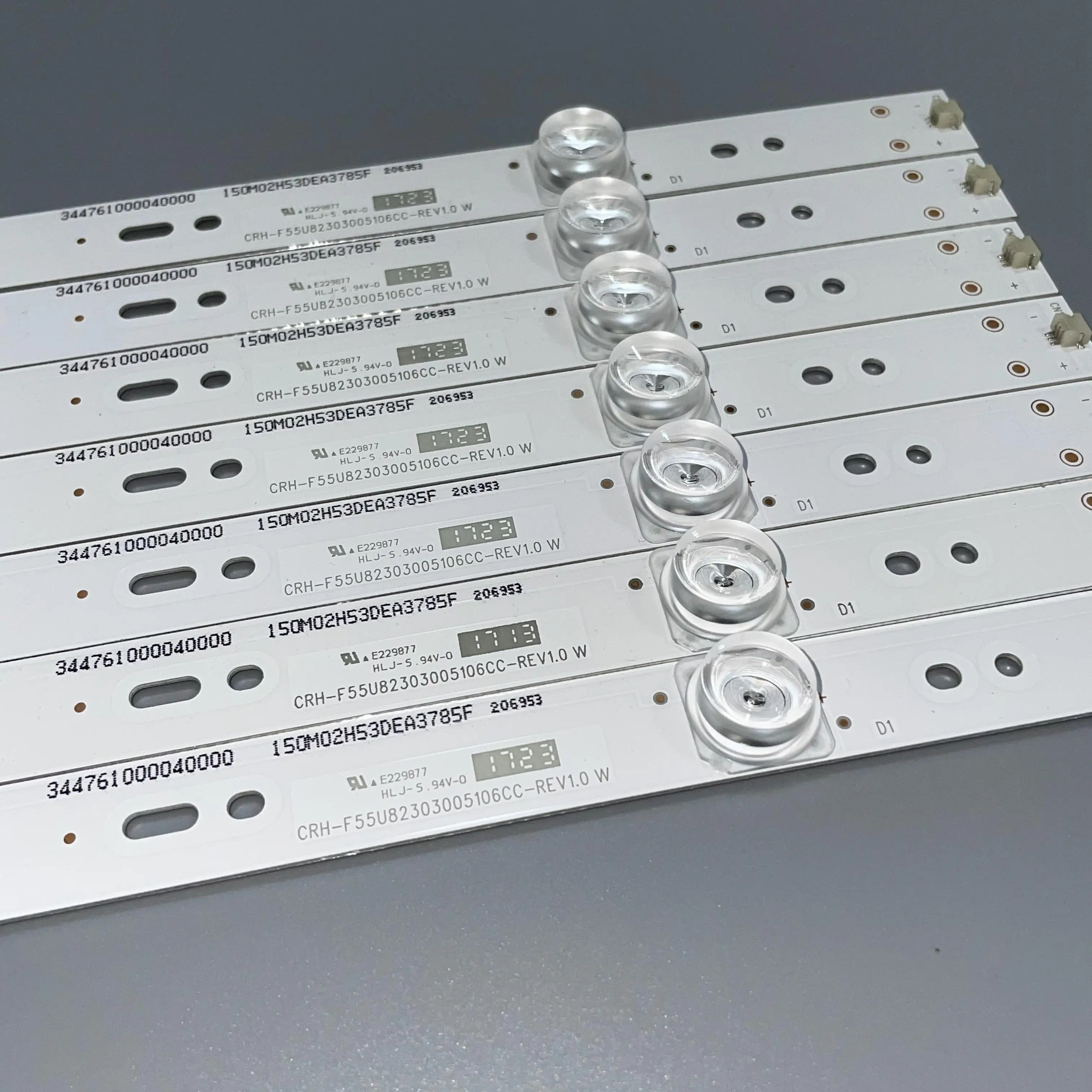 10PCS/LOT 55INCH HI QUALITY LED STRIP LQ55AL88Y51 LQ55AL88Y81 CRH-F55U82303005106CC-REV1.0 E225LED 3V 56.5CM