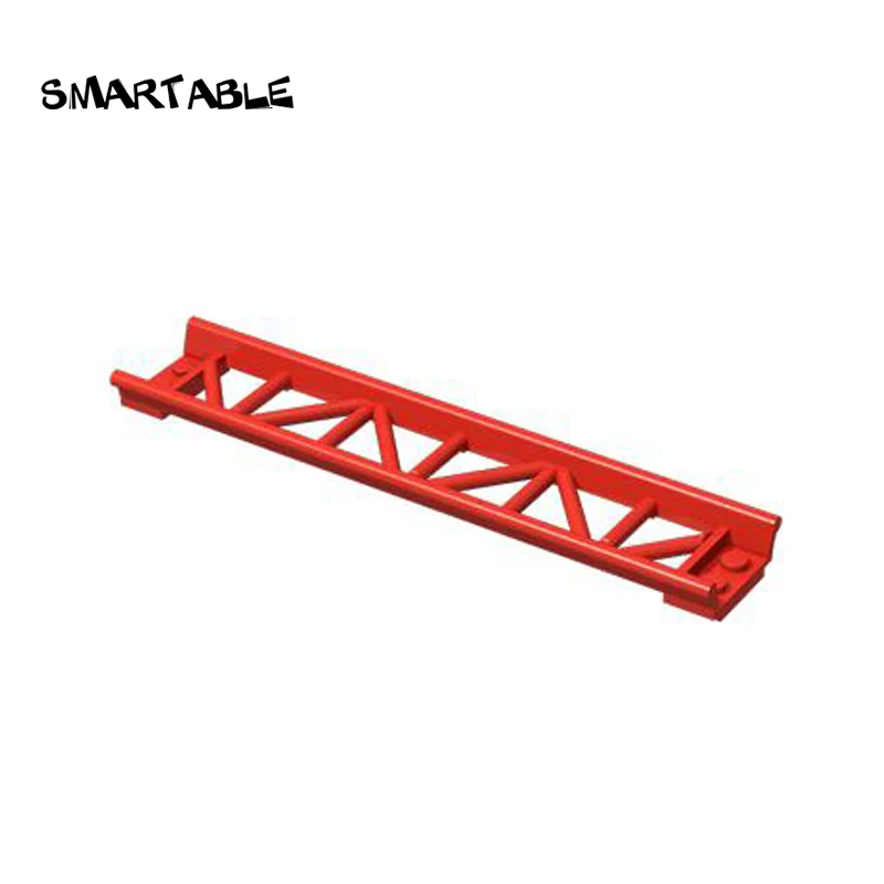 Smartable Roller Coaster Rail Bow /Slope With Shaft /Edges Part Building Block Toy Compatible 25059/25061/26022/26559 4pcs/Lot