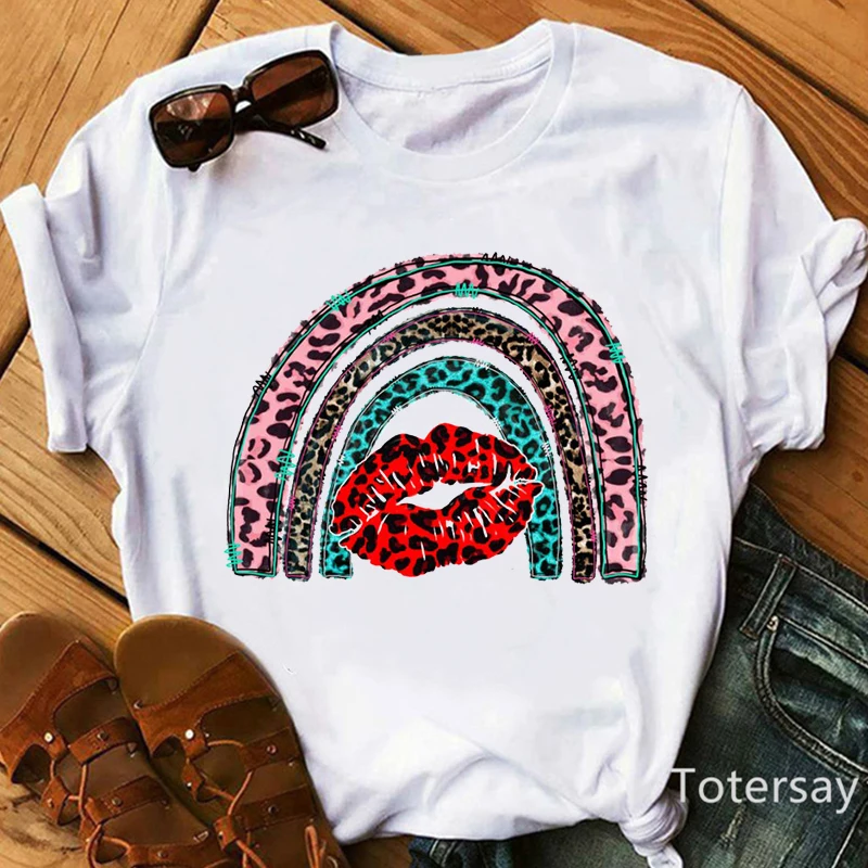 Tee shirt femme leopard print refers to mommy mother graphic print women t shirt  retro camiseta mujer tshirt 90shumor tops