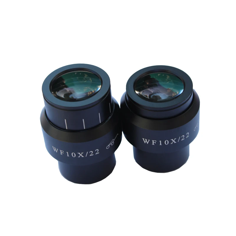Imagem -05 - Microscópio Estéreo Grande Angular Dioptria Ocular Ajustável com Óculos 30 mm de Diâmetro Wf10x 22 mm 23 mm 24 mm 1pc