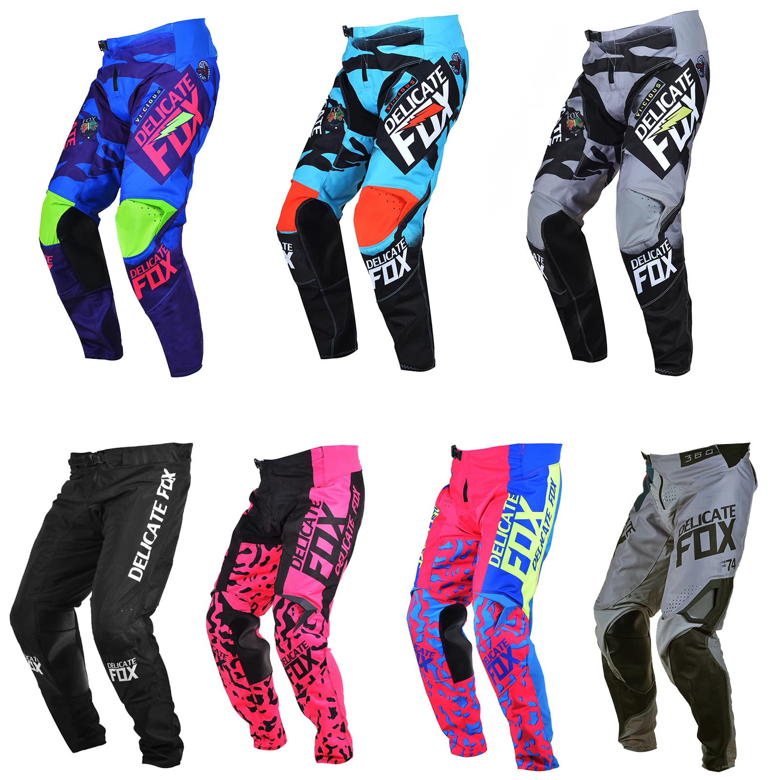 

Motocross Pants Delicate Fox 180 360 Trousers MX ATV UTV Dirt Downhill Bike Mountain Offroad Cycling Moto Cross Pants Men