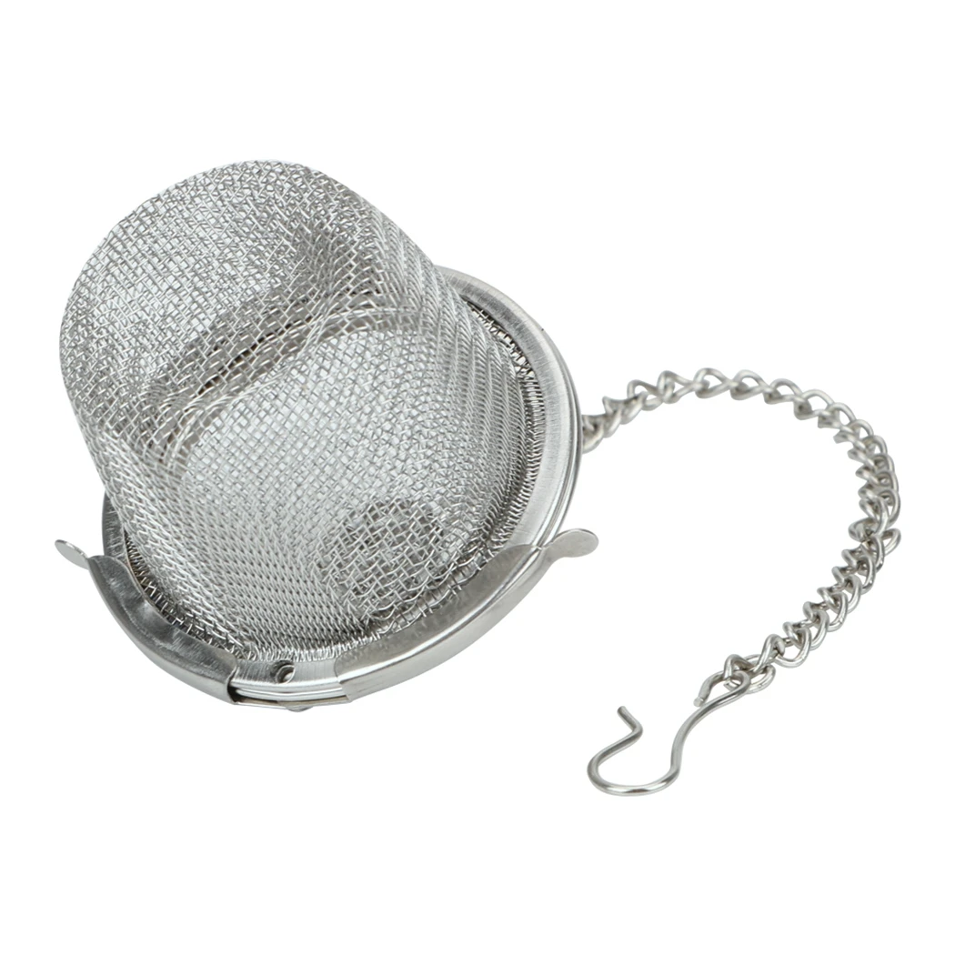 Stainless Steel Tea Infuser Sphere Locking Spice Tea Ball Strainer Mesh Infuser Tea Filter Strainers Kitchen Tools