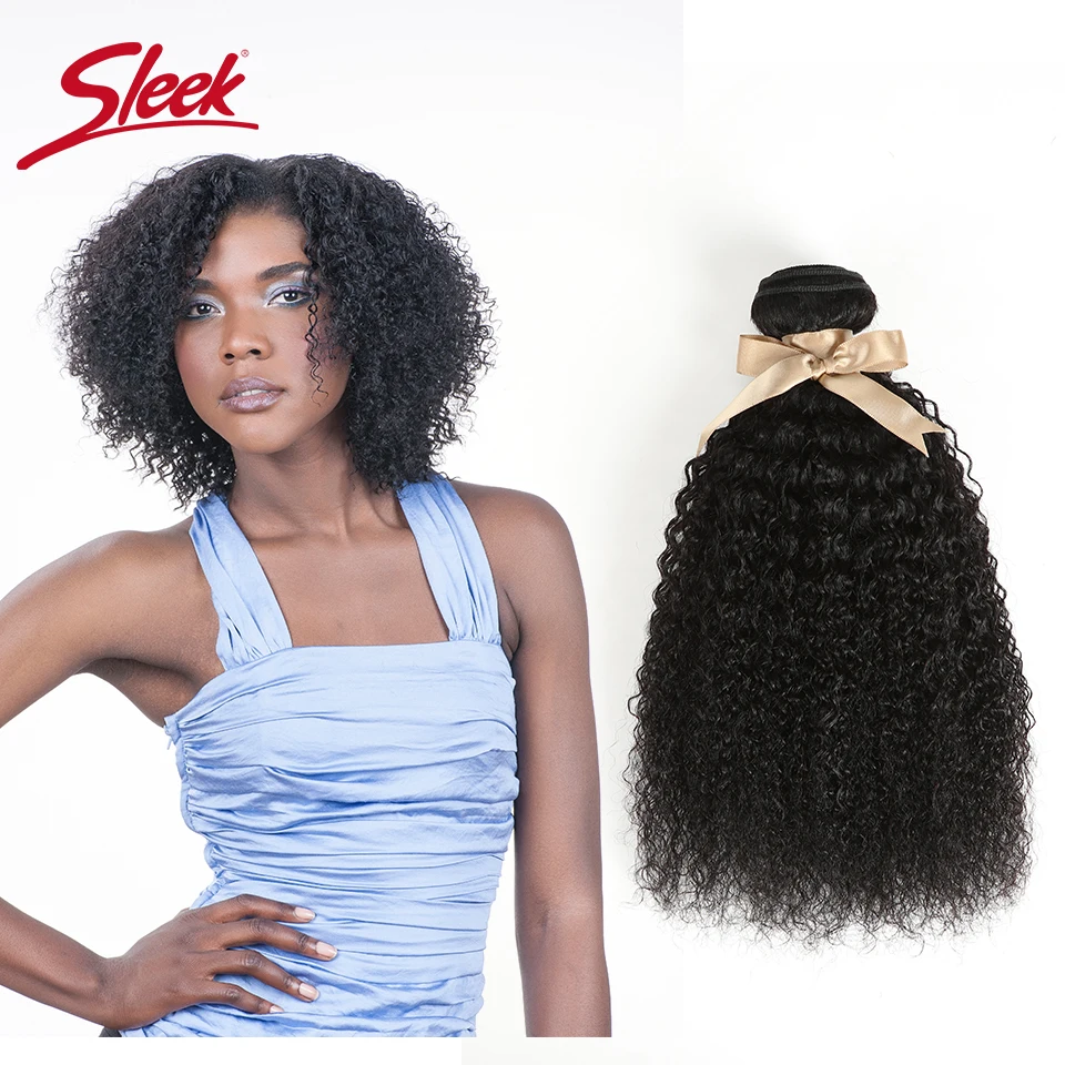 SLEEK Remy อินเดียสั้น Bebe Curl ผมรวมกลุ่ม DEAL 1/3/4 Pcs Deep Curl ชุดผมธรรมชาติสีขายส่งผม