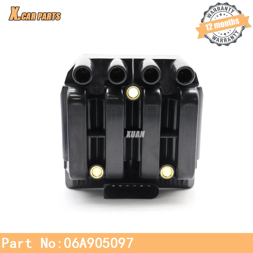 

06A905097 Auto Ignition Coil Pack FOR SKODA OCTAVIA Volkswagen BORA CADDY GOLF NEW BEETLE TOURAN Beetle Je tta 06A905104