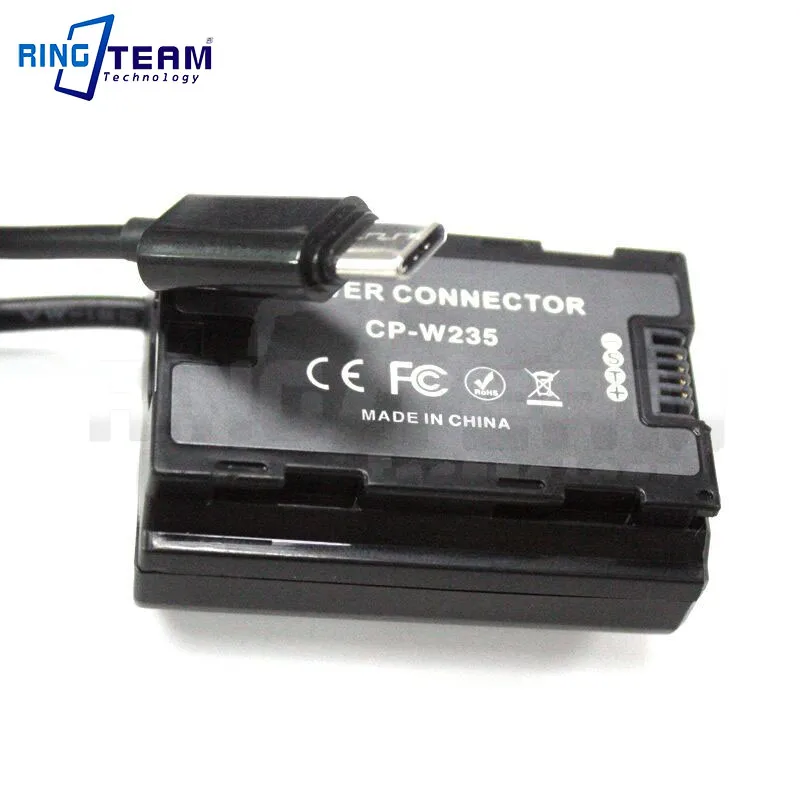 PD/QC3.0 per NP-W235 Dummy Batteria CP-W235 DC Accoppiatore per FUJIFILM X-T4 XT4 Fotocamere Digitali