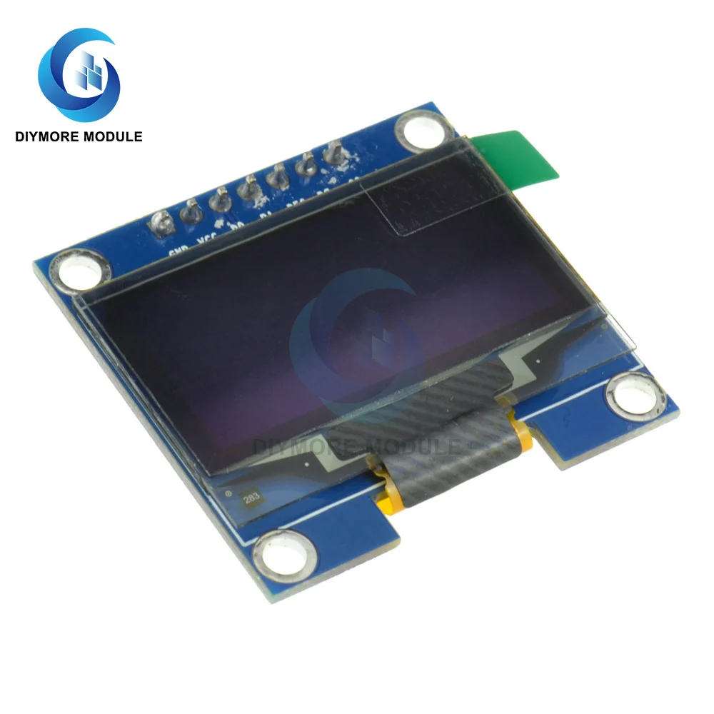 Modulo Display OLED da 1.3 pollici schermo LCD 128*64 colore bianco/blu 7 Pin IIC I2C interfaccia SH1106 Controller Driver per Arduino