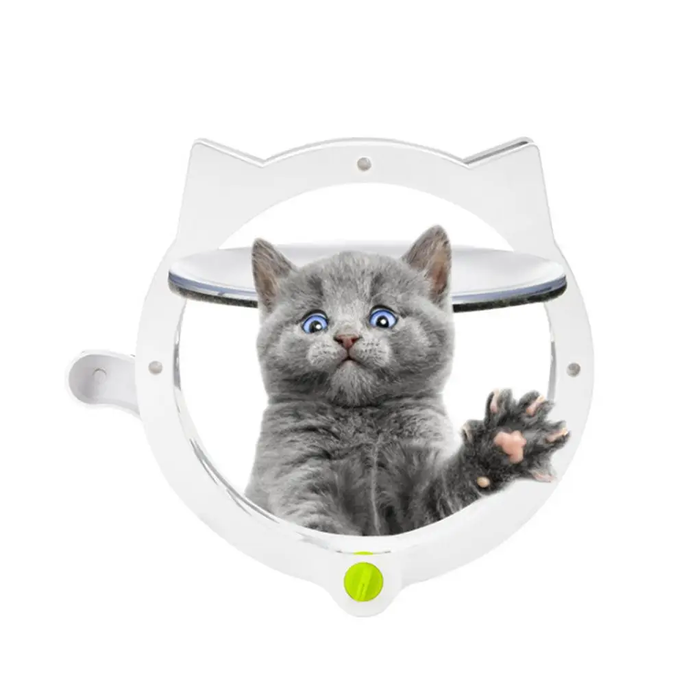 Cat Door Dog Hole Access Direction Controllable Toy for Pet Training