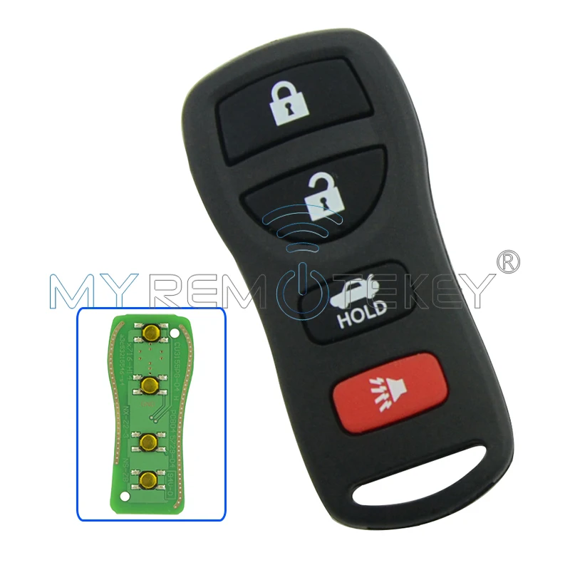 

Remtekey Remote Key Fob for Nissan Key KBRASTU15 4 Button 315Mhz for Nissan Altima Maxima 350Z Armada Car Key 2004-2009