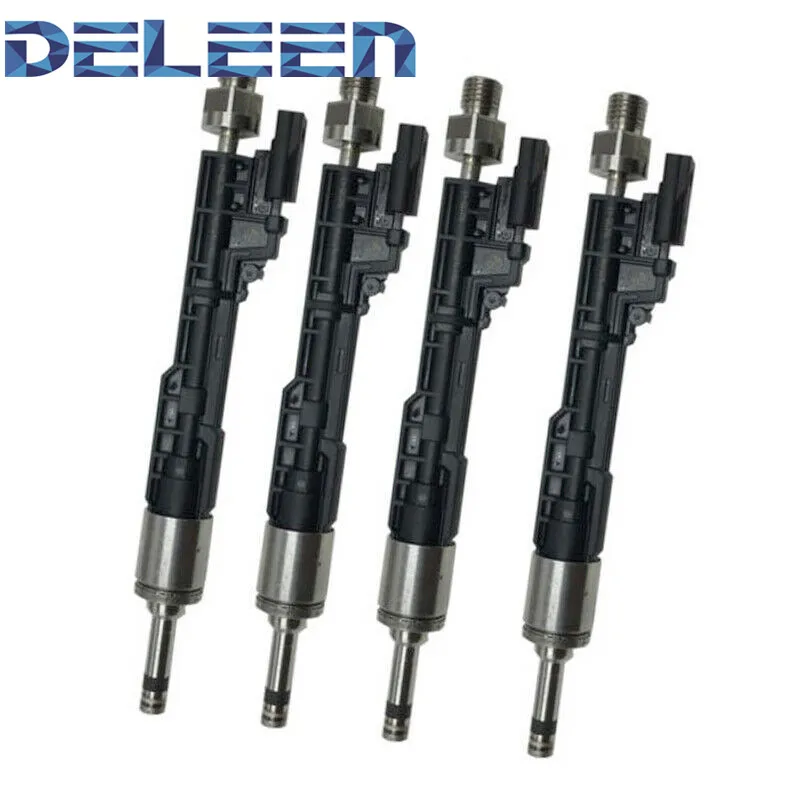 Deleen 4x High impedance Fuel Injector   FJ1178 / 13647639994 GDI For BMW Car Accessories