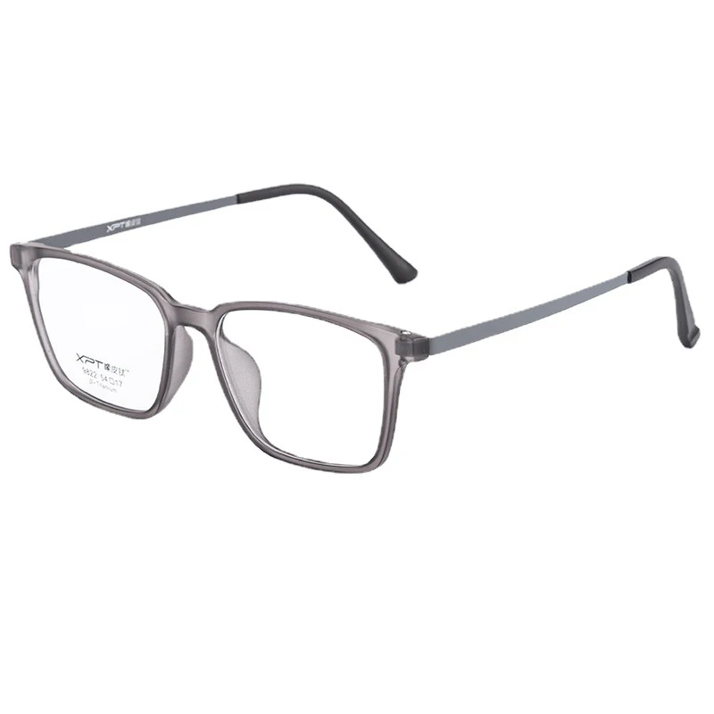 BCLEAR Optical Glasses Frame Men Ultralight Pure Titanium Glasses Frame Women Transparent Square Big Frame Prescription Glasses