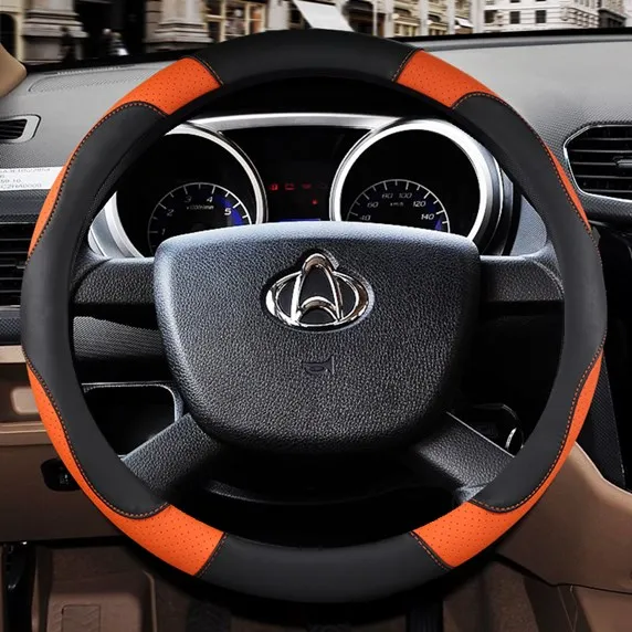 Universal Car Steering Cover Anti-Slip Automotive Car Accessories Interior Decoration Car Steering Wheel Cover Protector