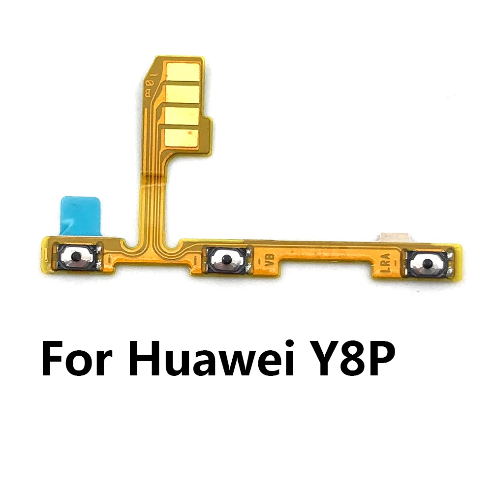 Power Volume Flex For Huawei Y9S Y6P Y8S Y8P Y7P Y6S P40 Lite 5G / P40 Lite E Power On Off Key Button Ribbon Cable Parts