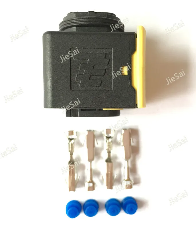 4 Pin 1-1418390-1 3.5mm Female Waterproof Automotive Electric Connector