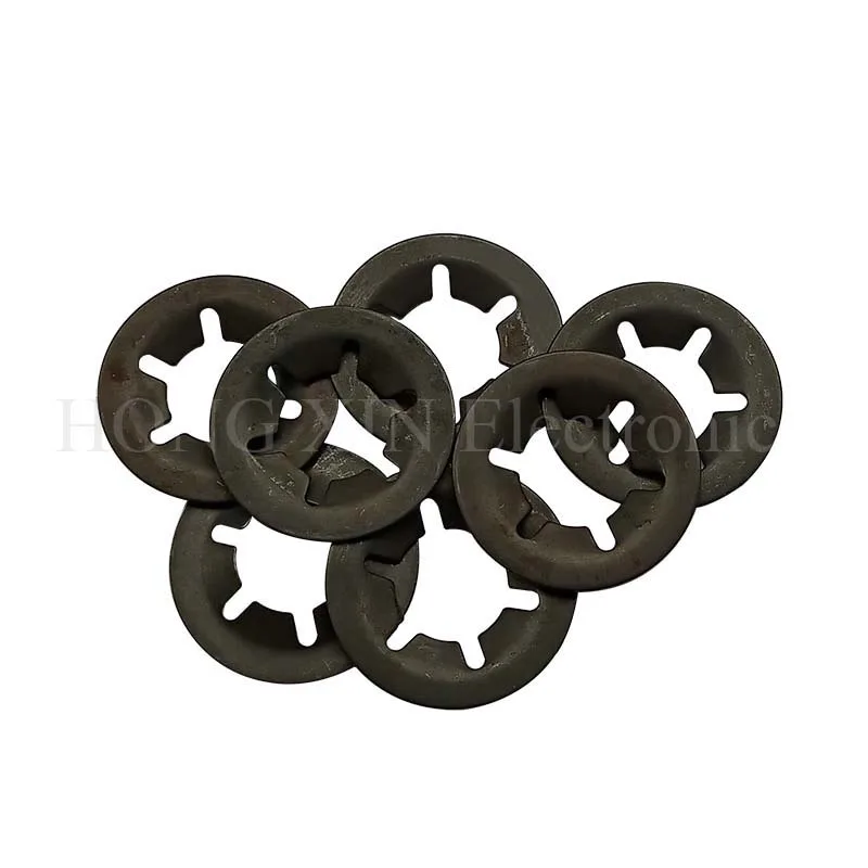【M12*25】Starlock Push-on Locking Washers Assorted Kit Star Nut Metal Quick Speed Star Nut Locking Fastener