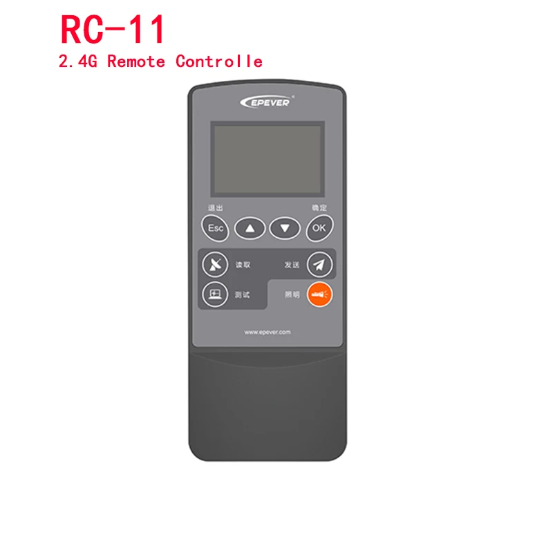 RC-10 RC-11 Infrared Remote Control Setting Parameter Matching Setting Epever Solar Street Lamp Controller RC-10 RC-11 Infrared