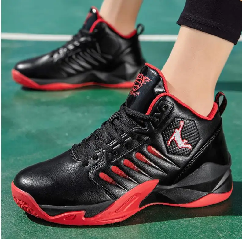 

2021 Men's Basketball Shoes Breathable Air Cushioning Non-Slip Wearable Sports Shoes Gym Training Athletic Basketball Sneakers