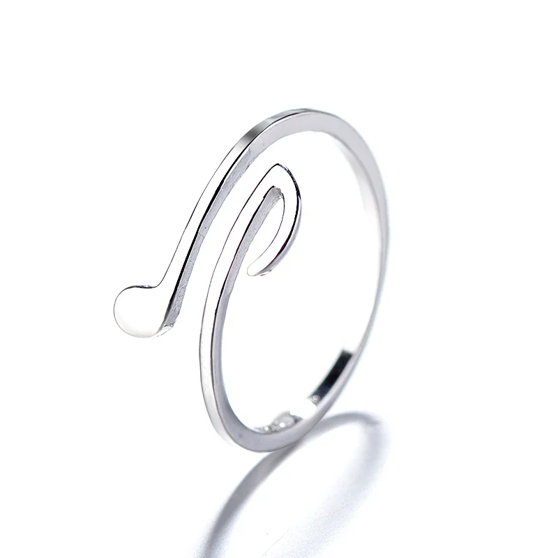 Versilberte Blütenblätter-Ringe für Frauen, süßer, schlichter, modischer, offener, verstellbarer Schmetterlingsring, Partyschmuck, Geburtstagsgeschenk – Detail 24