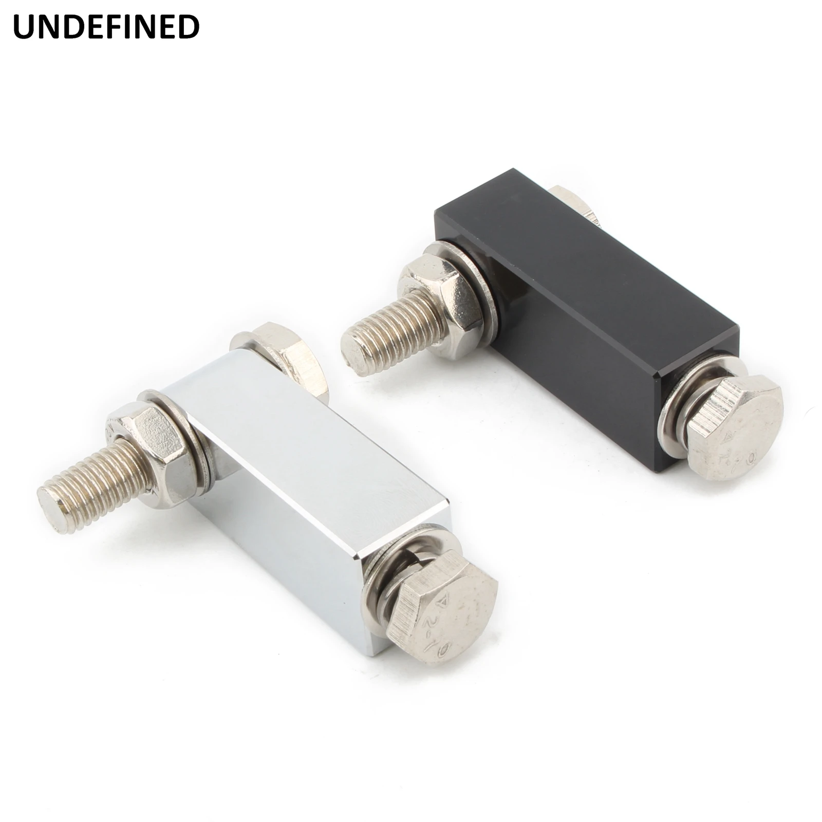 Headlight Mounting Block Extension Bracket For Harley Softail Dyna Breakout Wide Glide FXST Rocker C Universal Motorcycle CNC