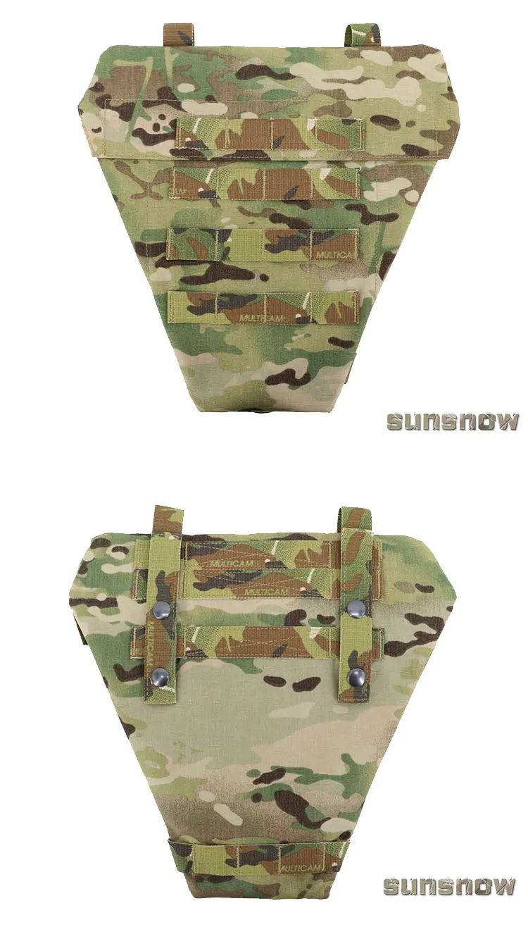 Tactical Vest Crotch Protection Outdoor Sports Protection Baffle Bag  Lap Panel