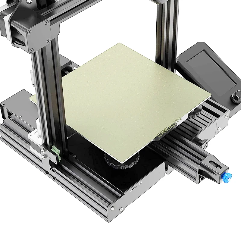 Creality-placa de construcción PEI para impresora 3D, resorte de eliminación de 235x235mm, hoja de acero para impresoras Ender-3 V2/Ender-3/Ender-3 Pro/CR-10