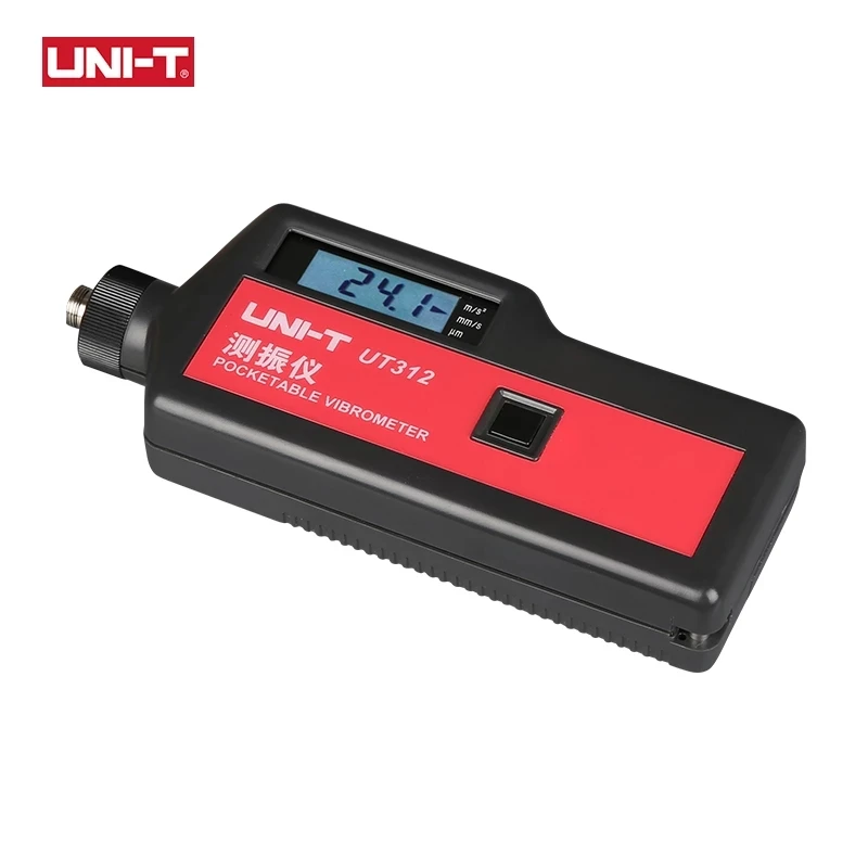 UNI-T UT312ดิจิตอล Vibrometer แบบพกพาแยกการสั่นสะเทือนเมตรการเร่งความเร็ว Displacement Measurement Tester