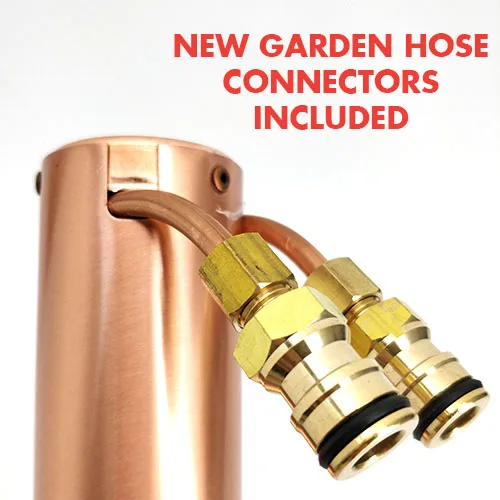 Kegland KEGGOMAX COPPER REFLUX STILL - FOR DISTILLATION OF PURE NEUTRAL SPIRIT HOMEBREW Without battery