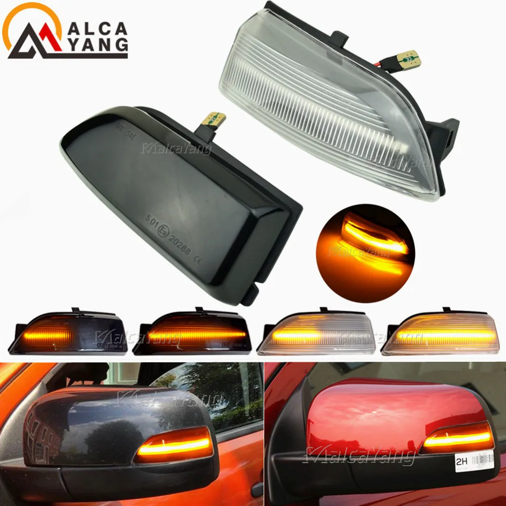 For Ford Everest 2015-2019 Ranger T6 Raptor Wildtrak LED Dynamic Turn Signal Side Mirror Sequential Blinker Indicator Light