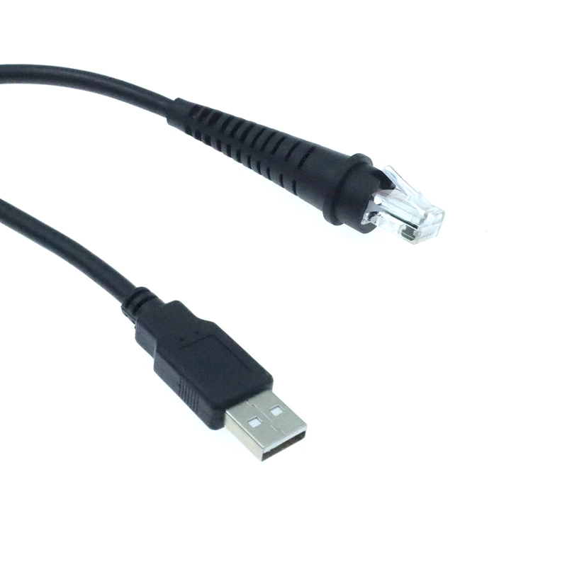 BarCode Scanner USB Cable,2M/7FT,For Honeywell Metrologic MS7120 MS5145 MS9540 MS9520 MS9535 MS1690 USB2.0 to Rj45 Cable