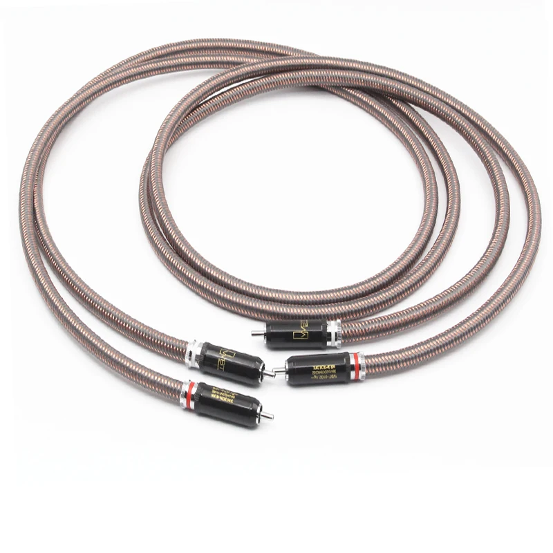 

Hi End Audio Cable High End HIFI RCA Audio Cables With WBT Plug Audio Cable