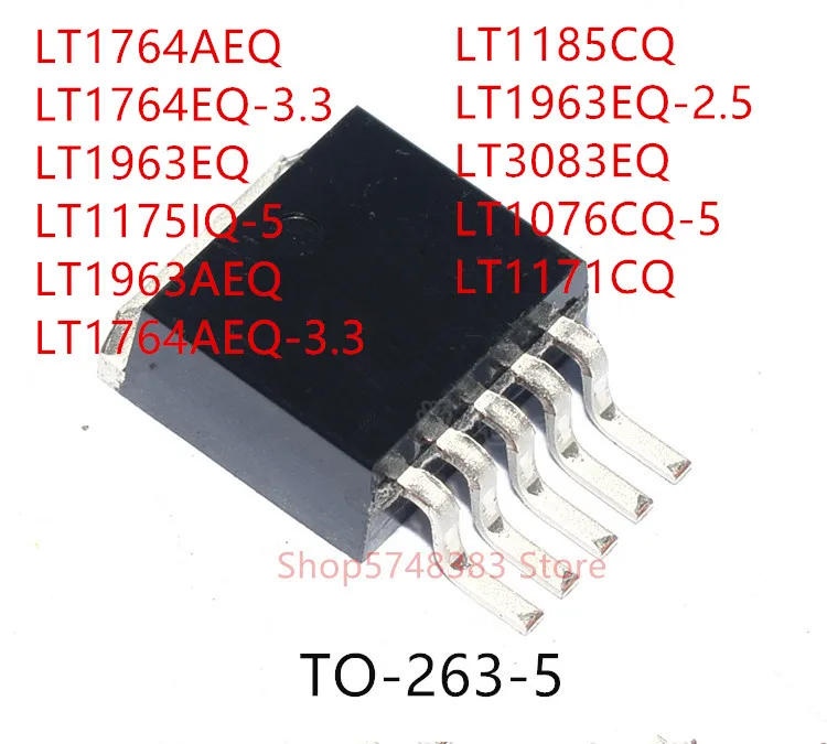 

10PCS LT1764AEQ LT1764EQ-3.3 LT1963EQ LT1175IQ-5 LT1963AEQ LT1764AEQ-3.3 LT1185CQ LT1963EQ-2.5 LT3083EQ LT1076CQ-5 LT1171CQ