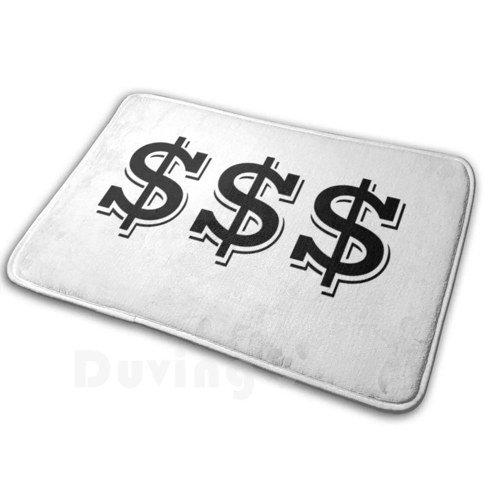 One Carpet Mat Rug Cushion Soft Non-Slip Money Money Dollars Dollar Sign Benjamins Dollar Bills Bacon Coin Chapaa Pesa