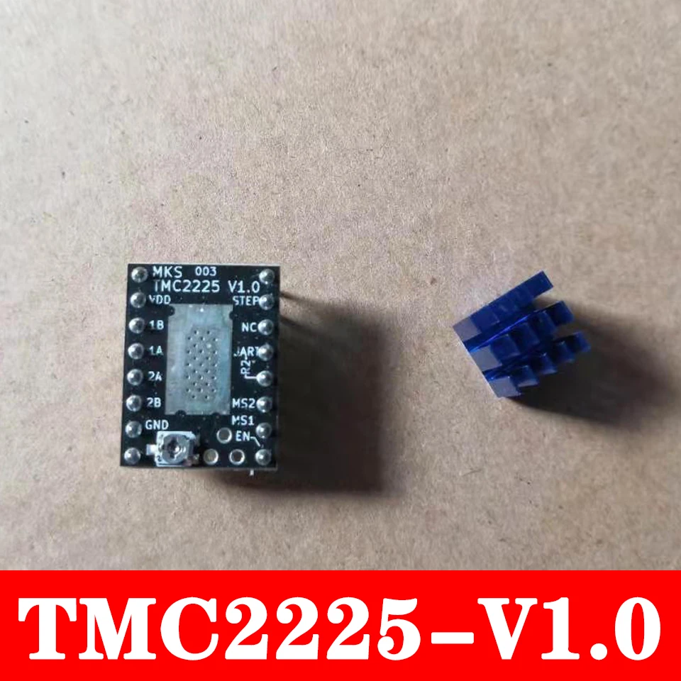 

Драйвер шагового двигателя FLY TMC2225 V1.0 VS TMC2208 TMC2209 Stepsticks для платы 3D-принтера SKR V1.3 MKS GEN L