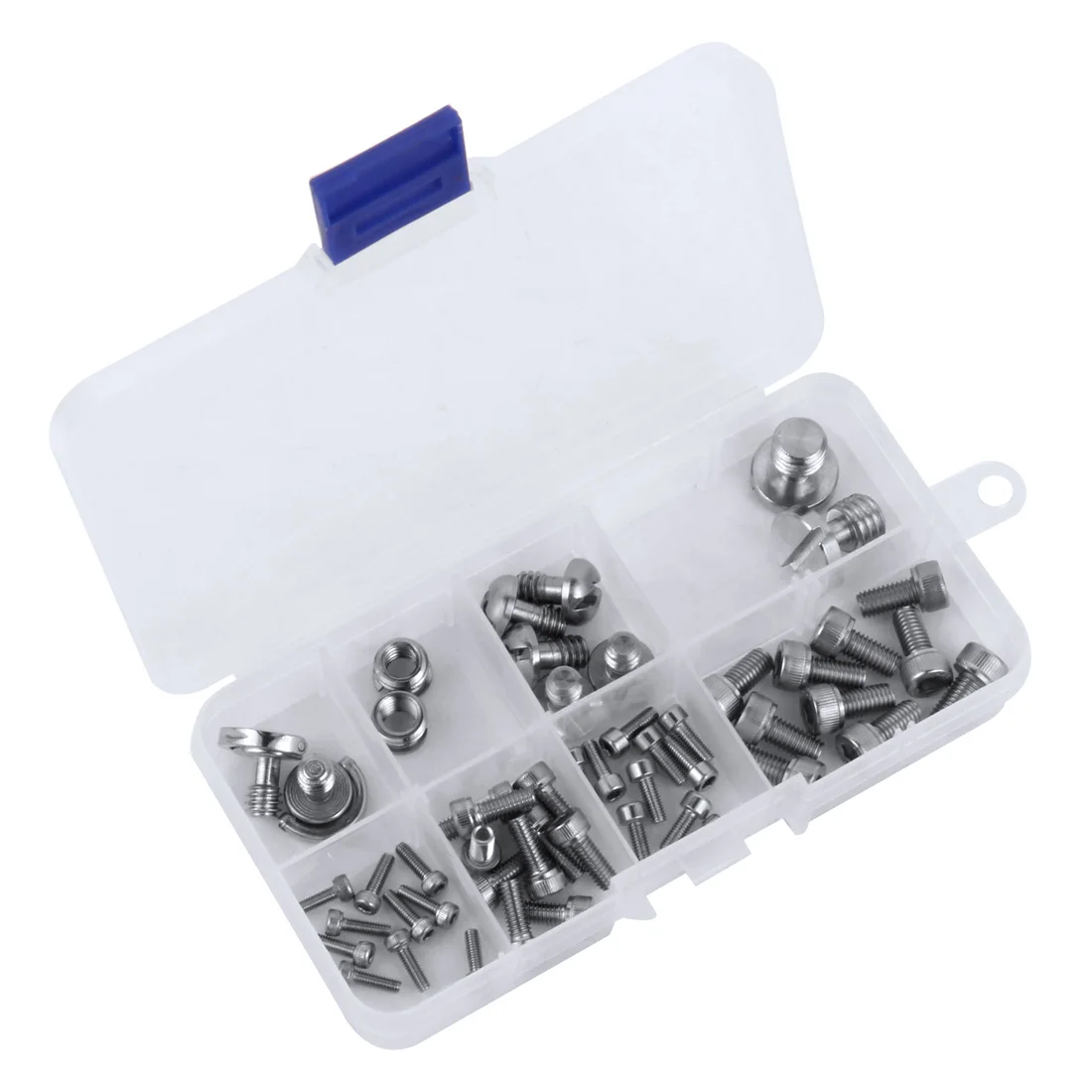 Kit di strumenti per vite Flash con gabbia per fotocamera con scatola di immagazzinaggio M2.5 M3 1/4 "3/8" viti per impugnatura SLR DSLR accessori per la sostituzione della fotografia