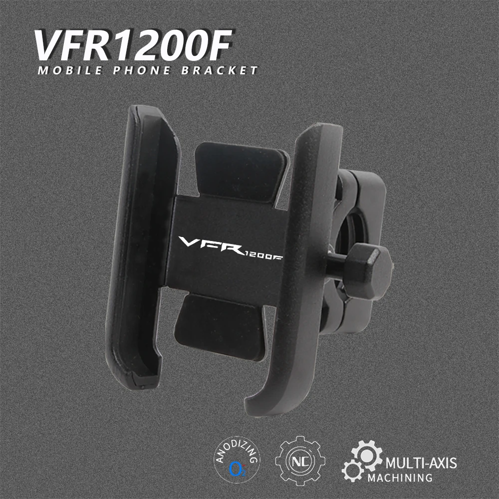 

For Honda VFR1200F 2010-2019 2018 2017 2016 2015 2014 Motorcycle Handle Bar Rear Mirror Mobile Phone Bracket GPS Stand Holder